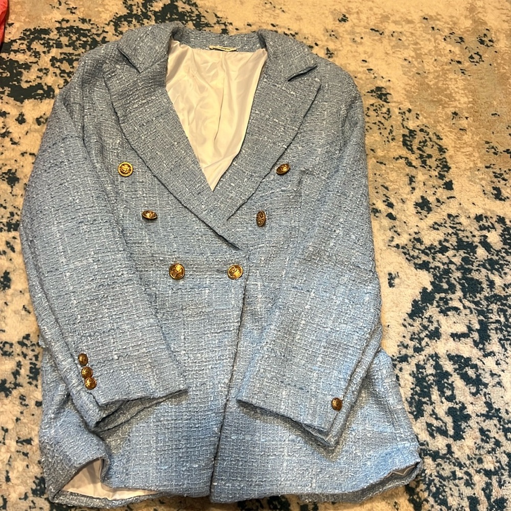 Sunday up blue blazer size medium